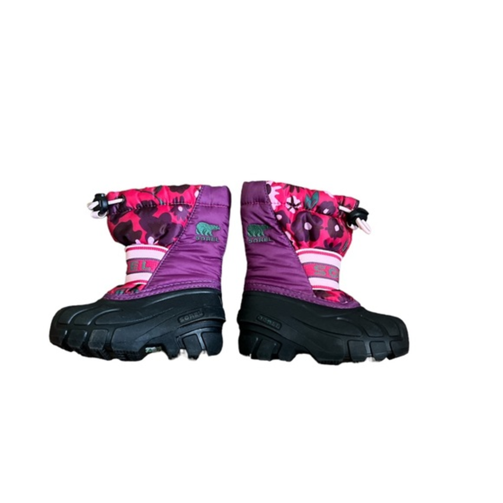 Sorel Kids Purple and Pink Snow Boots